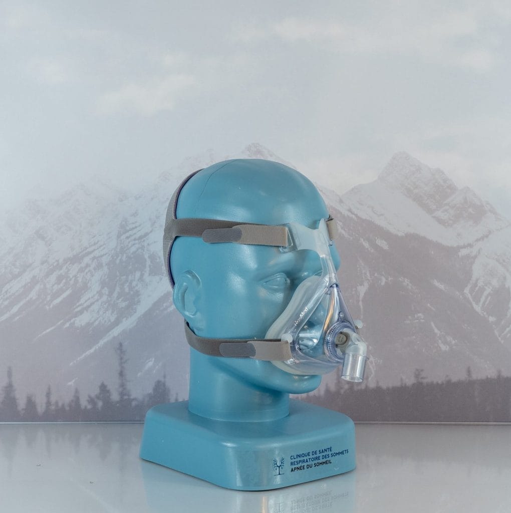 Masque facial CPAP Quattro Air pour ELLE de ResMed - Clinique de Santé ...